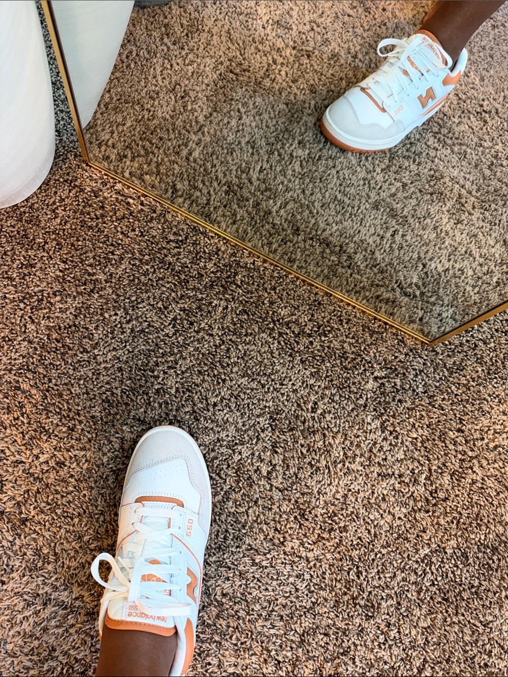 Men’s New Balance 550 sneakers - White & Brown - Picture 4 of 4
